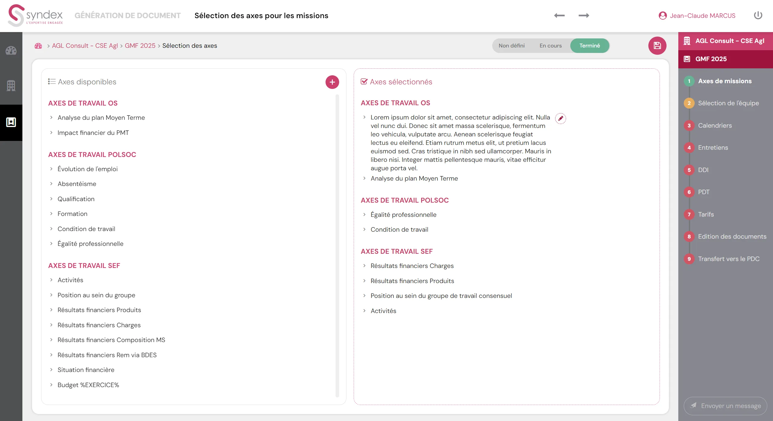 Une page de contenu du site catalogue Syndex après la refonte, dans la nouvelle interface React