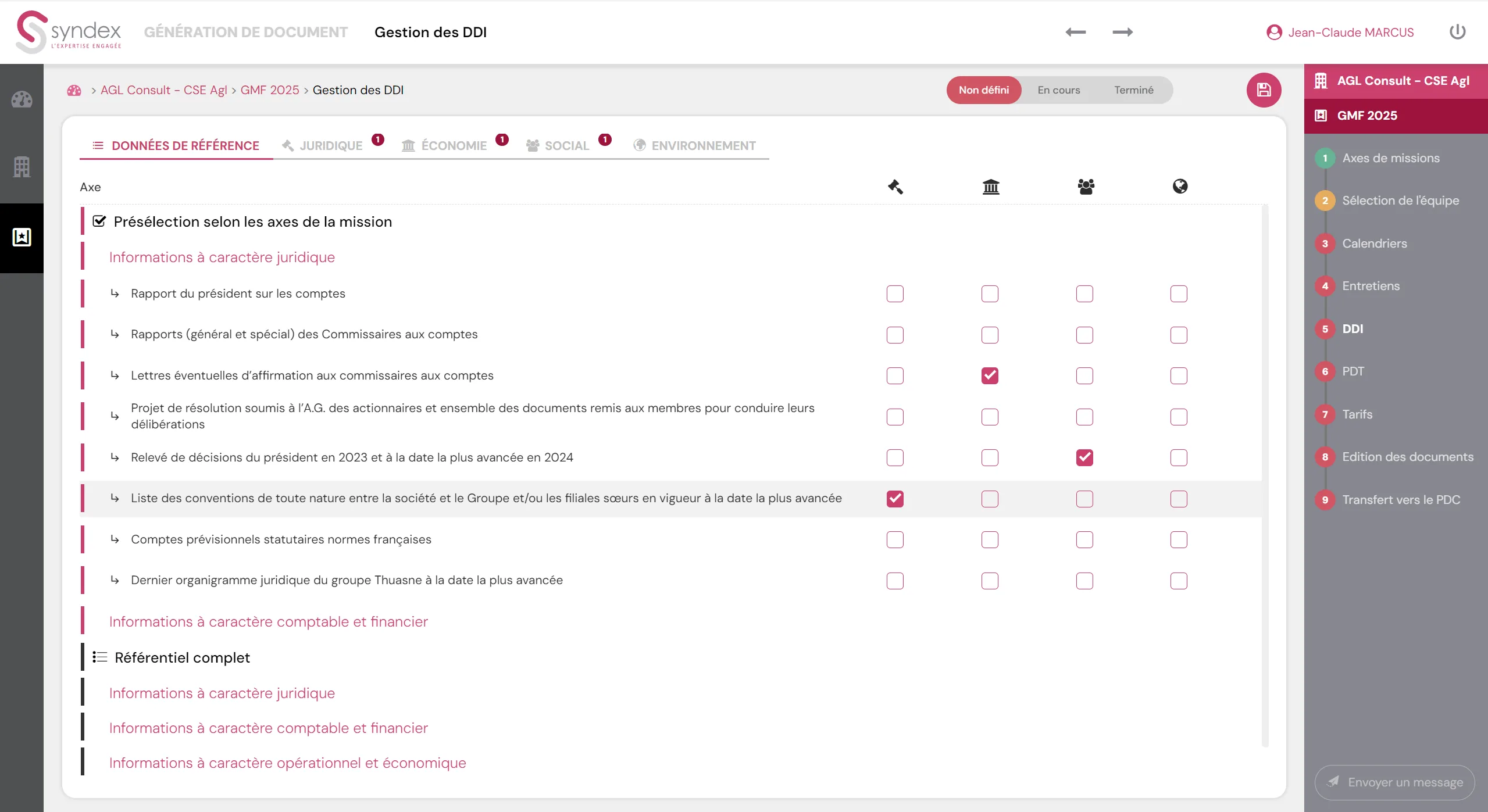 La navigation par thèmes du site catalogue Syndex après la refonte, dans la nouvelle interface React