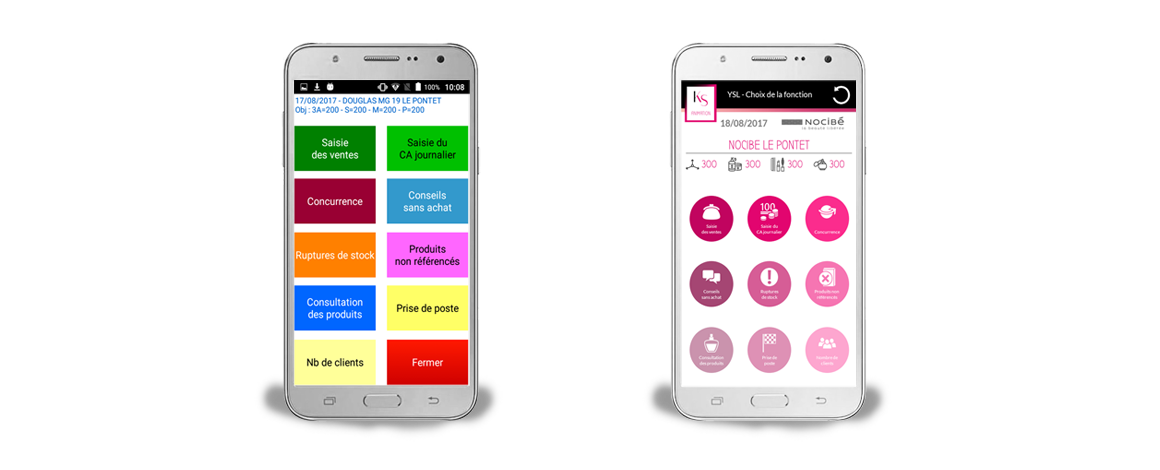 Refonte graphique application Android