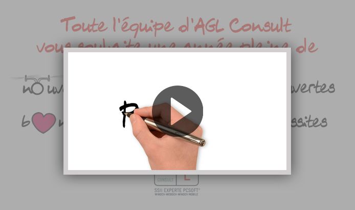 L'équipe AGL Consult vous souhaite ses meilleurs voeux pour 2021