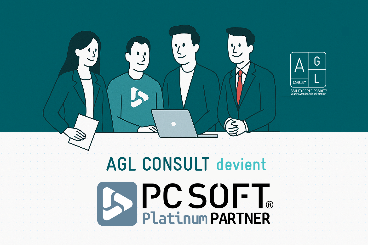 AGL Consult devient Platinum Partner
de PC SOFT