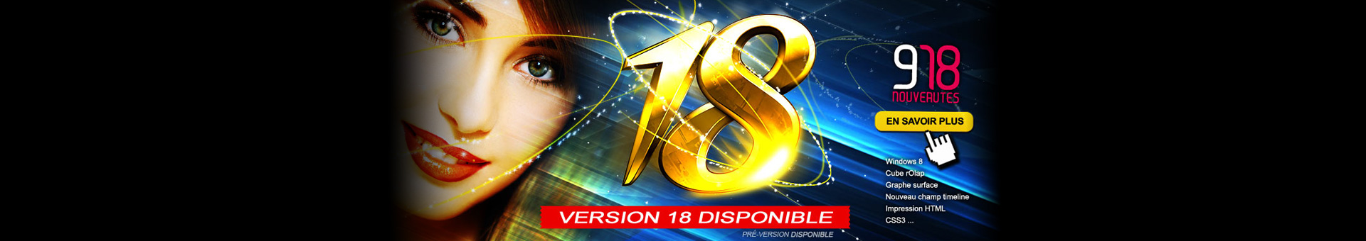 Les nouveautés de la version 18